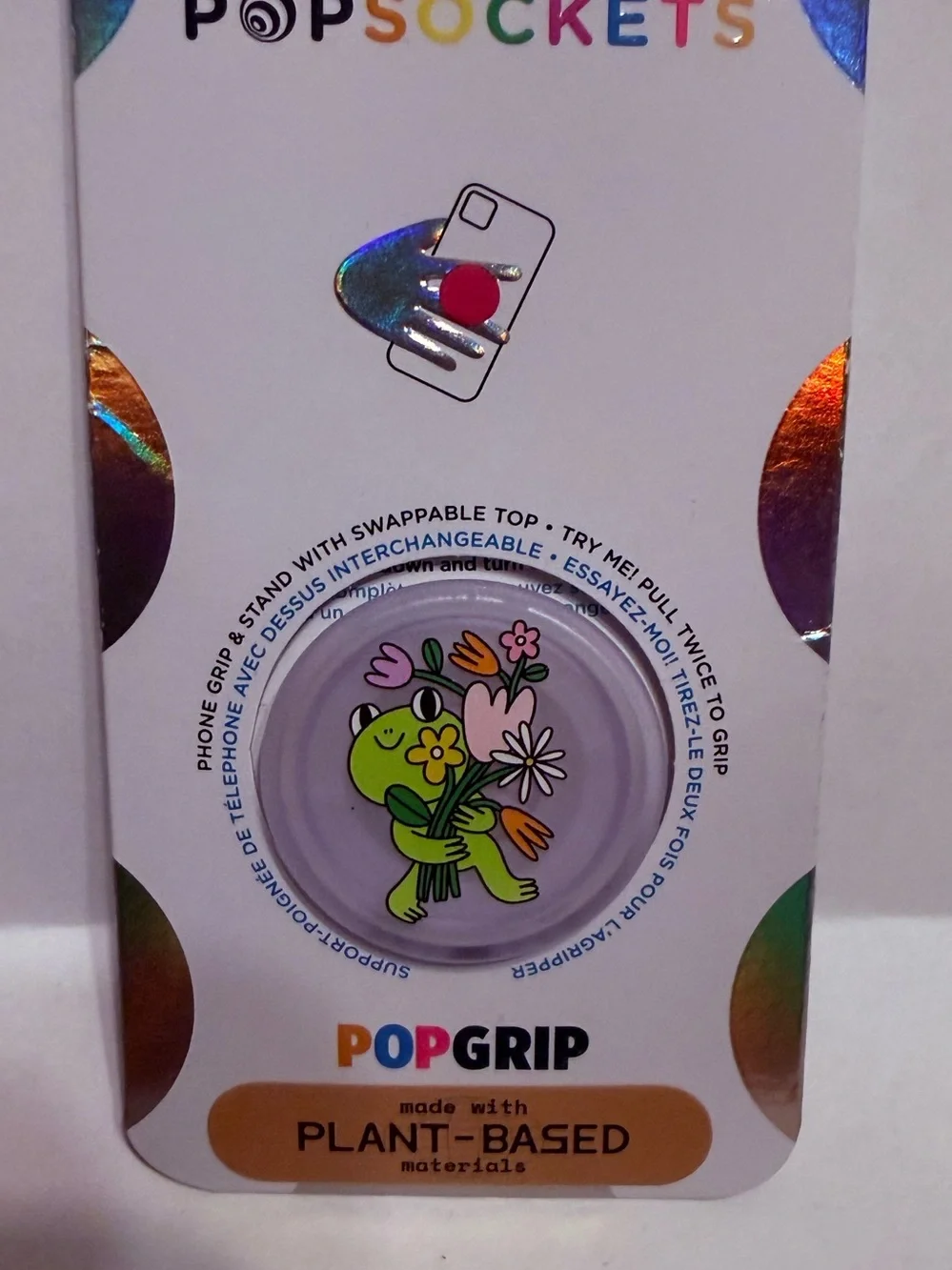 PopSocket PopGrip “Flower Frog Frank